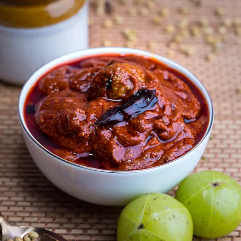 Usirikaya Pickle (Amla Pickle)