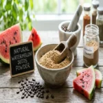 Puchapappu Ginjala Karappodi / Watermelon Seeds Spicy Powder